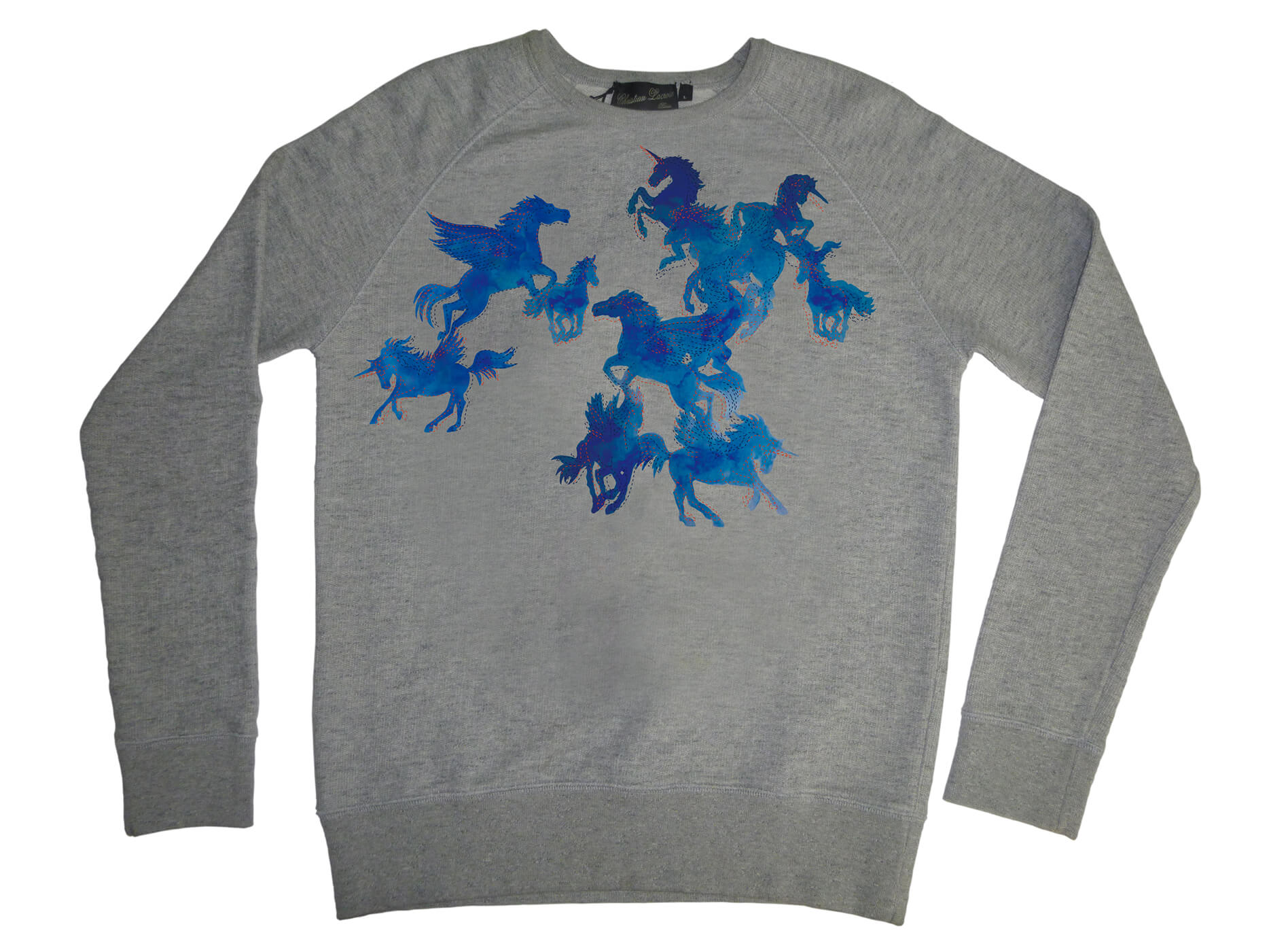 sweat pour homme avec motif licorne aquarelle